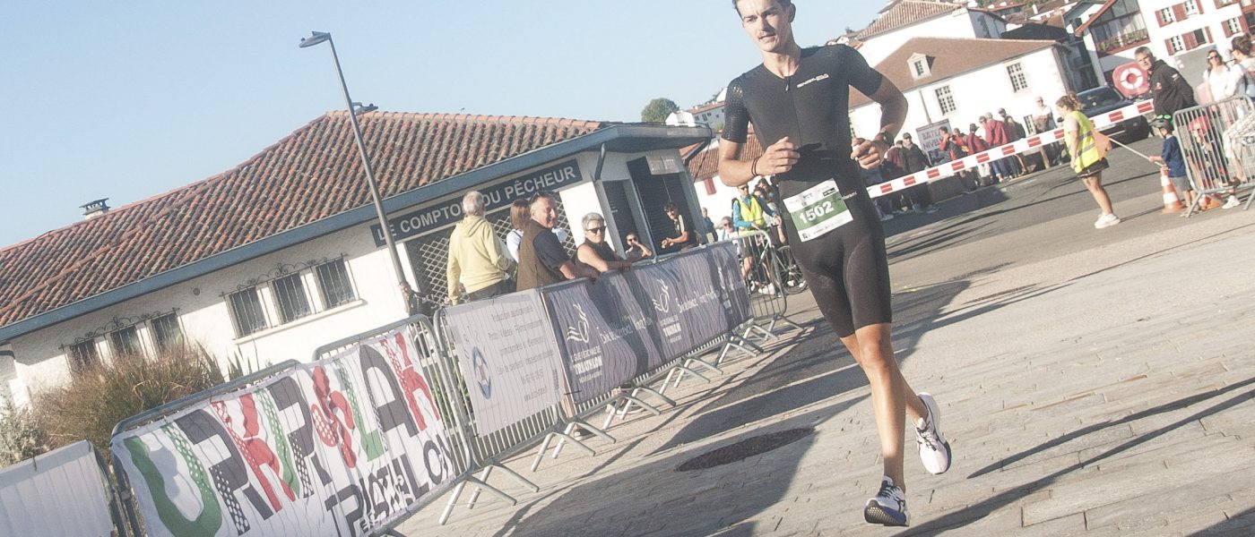 Triathlon St Jean :  Victor Samson en verve